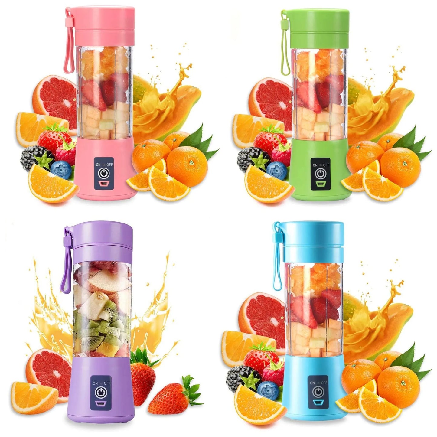 Portable Mini Electric Juicer USB Charging Blender